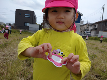 お外って気持ちがいいねっ！！（保育部）