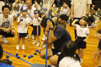 運動会（年少はな組）の様子