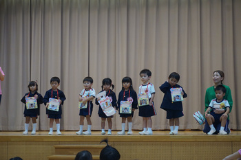 １０月誕生会（年少はな組）