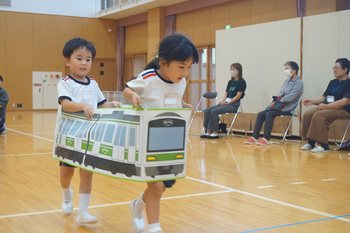 １０月誕生会（年少はな組）