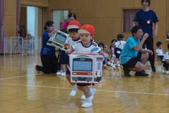 １０月誕生会（年少はな組）