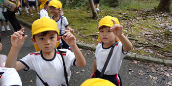 園外保育・浜松城公園（はな２・ゆき２・５）