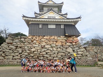 園外保育・浜松城公園（はな２・ゆき２・５）