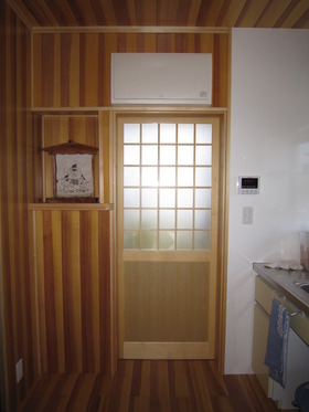 建具取付け