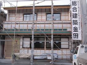 外回り完成