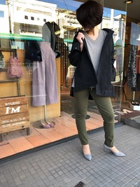☆　ガバッと羽織るだけでカッコいい　☆ 2019/11/15 08:56:23