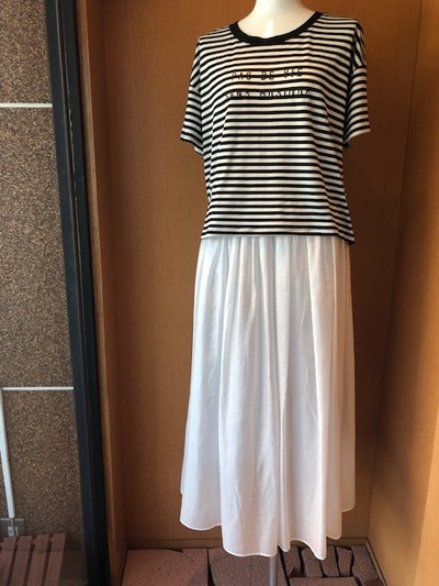 ☆　ボーダーＴシャツコーディネイト　☆
