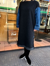 ☆　人気商品　デニム切り替えワンピース　☆ 2019/12/02 17:42:04