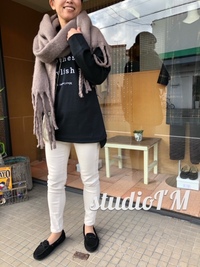 ☆　black＆whiteコーディネイト　☆ 2020/01/25 15:30:35