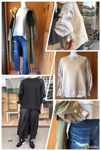 ☆　大人気！異素材シャカ袖プルオーバー　☆ 2020/02/22 14:43:28