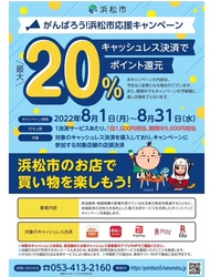 がんばろう！浜松市応援キャンペーン 2022/08/04 17:46:59