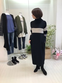 ☆　配色が素敵！　ミラノリブ配色ボーダー　☆ 2020/11/21 21:56:10