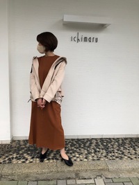 ☆　ワンピース見えするセットアップコーディネイト　☆