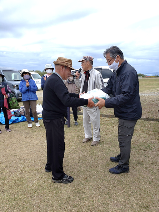 池田地区グラウンド・ゴルフ大会が開催されました