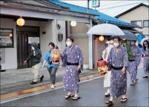 祭り終わって秋の気配