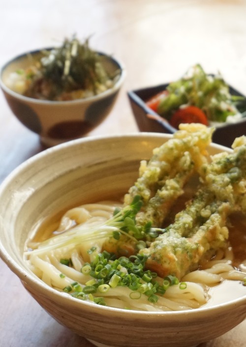 ちくわの磯辺揚げランチ・・