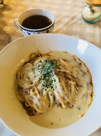イタリア食堂 　　ポモドーロ　　さん　で　　パスタ　　☆