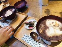 新宿（東京都）　　甘味茶屋 　七葉　さんで　お茶ＴＩＭＥ　☆