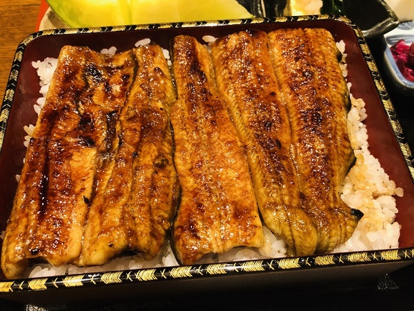 浜松市（静岡県）　　うなぎ店　かねりん　さんで　うな重　☆