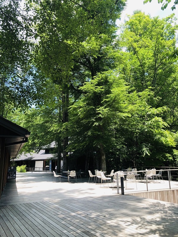 軽井沢（長野県）　　希須林　さんで　ランチ☆