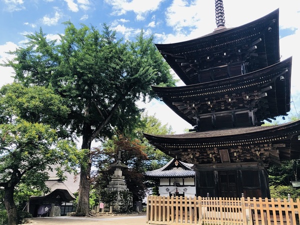 上田市（長野県）　独鈷山　前山寺　さんを　参拝☆