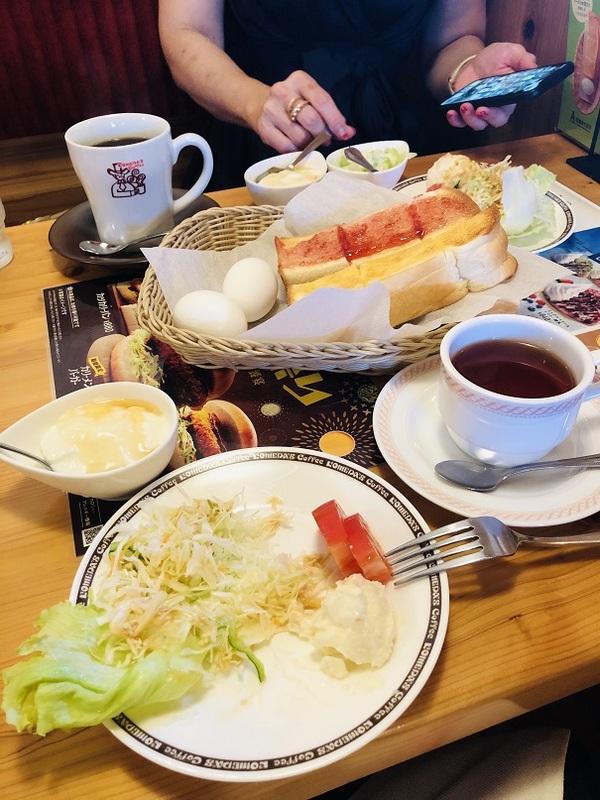 富士宮市（静岡県）　コメダ珈琲　さんで　モーニング☆