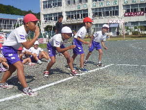 いだいら観音の里の「小学校　最後の運動会」