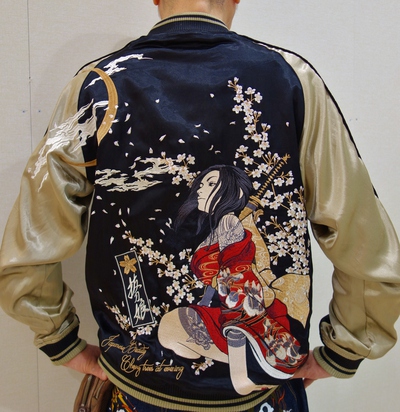 抜刀娘　新作スカジャン