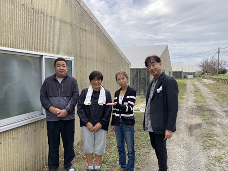 1)養鰻場見学　　　のこと