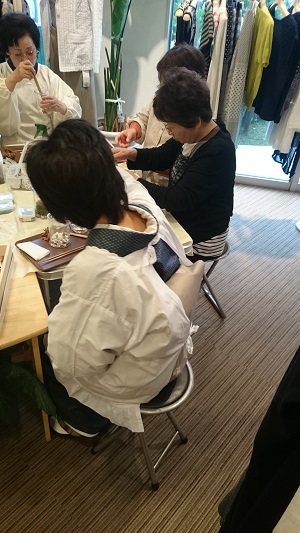 しっとり和服で参加～おんぱく