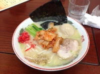 ラーメン好きですin浜松市天竜区二俣町阿蔵の天竜二俣駅構内でホームラン軒