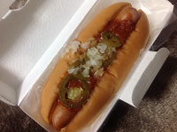 ホットドックじゃないよ！スパイシーチリドックだよ！モスバーガーだよ！
