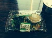 今日はデザートも一緒に♪