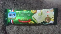 2018年アイスを食べよう♪　クリームチーズアイス　キウイ