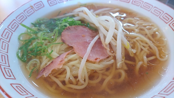 まいどおおきに食堂で、ラーメン