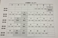 今月。。。 2021/04/01 14:43:00