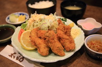 「太助」冬の味覚の牡蠣！浜名湖弁天島の活魚料理店で冬限定の牡蠣フライ定食