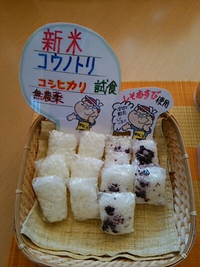 おいしいお米を食べましょう！ 2015/10/28 16:16:00