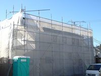 屋根工事が完了しました。