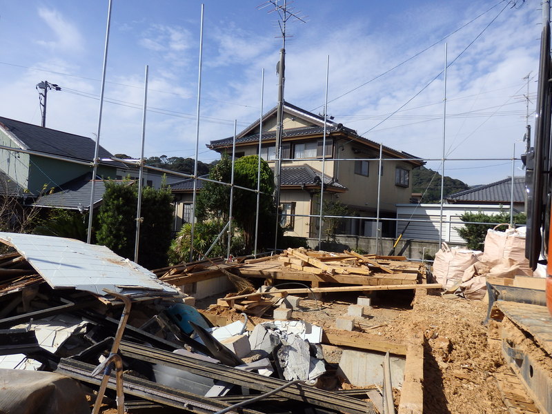 解体作業も終わりに近づいてきました！