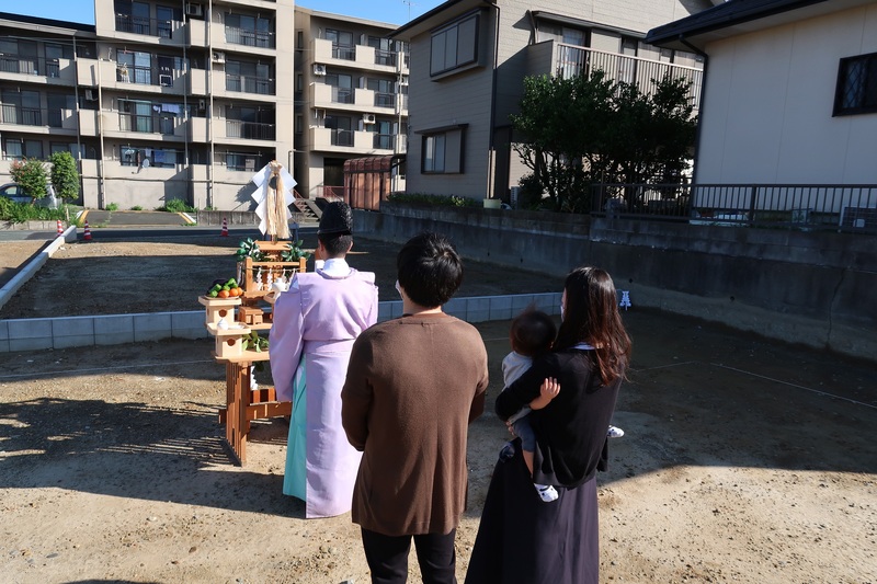 地鎮祭が執り行われました！