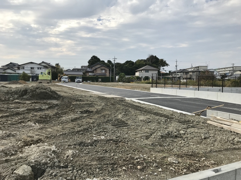 【フロールスクエア湖西】土地造成中！
