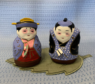 浜松張子「福助夫婦」