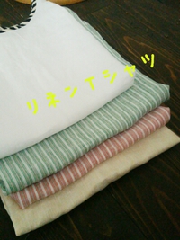 半袖のリネンTシャツは今シーズンはもう作らない❗ 2016/07/12 17:49:18