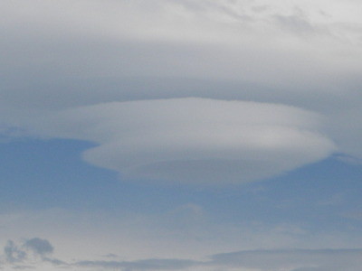 今日の雲