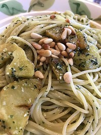 新年のリフレッシュランチ　　やっぱりジェノベーゼ♪