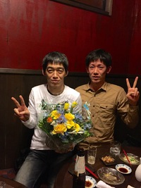 中川先生送別会。 2015/04/07 16:48:25