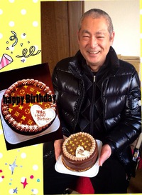 理事長先生誕生日♪ 2015/01/26 12:24:04