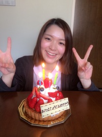 小沢さん誕生日♪ 2015/02/24 12:40:59