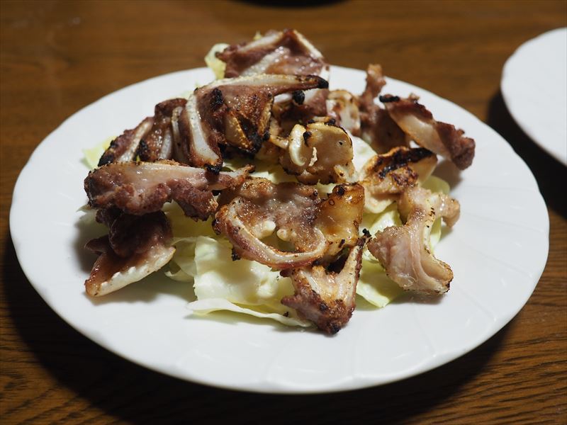 磐田のディープな居酒屋「喜多八」の焼き”おもろ”は地元の人たちが自慢するぷりぷりの味